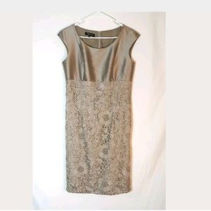 LAFAYETTE 148  NEW YORK sz 6 embroidered dress bac